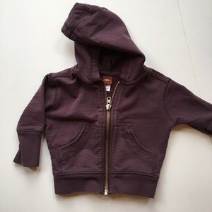 TEA COLLECTION adorable zip up hoodie!